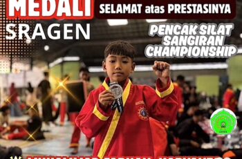 RAIH PRESTASI DI AJANG PENCAK SILAT  SANGIRAN CHAMPIONSHIP